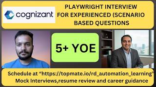 Playwright Automation Interview for Testers | QA Automation Interview | Playwright Tutorial