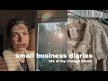 small business diaries, a week in my life as a vintage seller, my showroom & more ✨