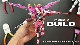 GAO GAO INFINITE JUSTICE REV | HG 1/144 | ASMR | SPEEDBUILD | OVERVIEW