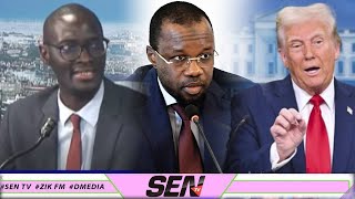 La réaction Étonnante de Me Abdoulaye Tine sur la Position de Sonko contre Donald Trump