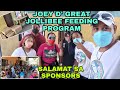 JOEY D GREAT JOLLIBEE FEEDING PROGRAM