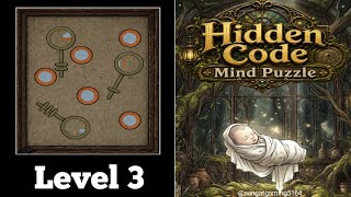 Hidden code: Mind puzzle Level 3 walkthrough solution