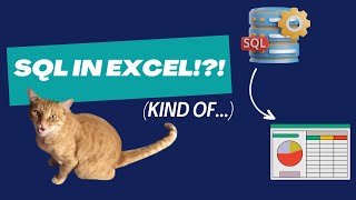 "Query" Excel Like a SQL Database Using Dynamic Array Functions!