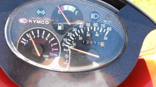 Kymco Super 9 lc 50cc Derestricted Top Speed