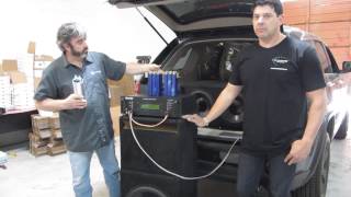 SMD / D'Amore Engineering AD-1 Amp Dyno, Capacitor Testing Part 1 (Continuous Sine)