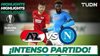 Highlights | AZ Alkmaar vs Napoli | Europa League 2020/21 - J5 | TUDN