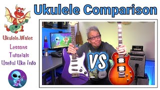 Electric Ukulele Comparison - Fanner Exosphere vs Risa LP