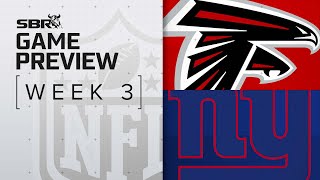 NFL Week 3 Picks 🏈 | Falcons vs. Giants Odds and Preview