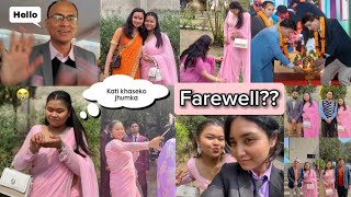 Farewell 2080❤️|| Prativa Secondary School || Memories💘 || Pokhara ||