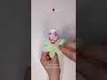 paper rose kiss diy gift idea