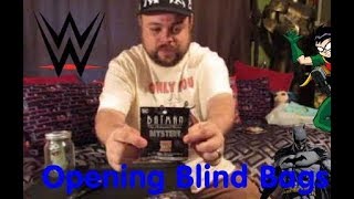Opening Batman and WWE blind bags!!