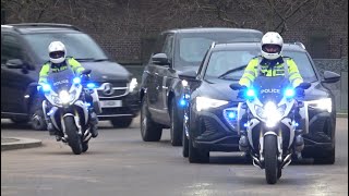 King Charles Escorted To Windsor Castle For Dinner Ahead Of A Visit To North Yorkshire 🇬🇧👑