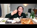 실시간편집본 엄마표 김장김치와 직접 삶은 수육 먹방 boiled pork belly mukbang