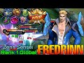 No.1 Fredrinn VS Top Global Eudora - Top 1 Global Fredrinn by Zenn Sensei - Mobile Legends