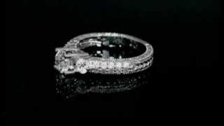 1.40 CT T W  SI2 G ROUND CUT DIAMOND 14K WHITE GOLD RING - montrealsfinest