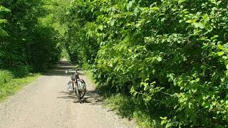 Cycling Coldbrook To Aylesford Return 40 Kms On The Harvest Moon Trailway June 17, 2021