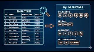 SQL Operators with Table