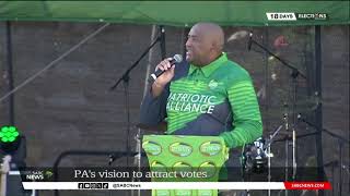 Elections 2024 | Patriotic Alliance leader outlines party's vision to attract votes