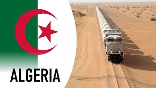 The desert train in Algeria (Biskra ⬅ Touggourt)