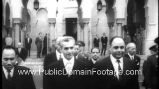 Shah of Iran visits Washington D.C. 1962