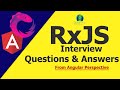 RxJS Interview Questions and Answers | RxJS Interview Questions | RxJS in Angular