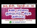 கண் பார்வை பிரச்சினை யாருக்கு one minute astrology astro su suresh ஜோதிடம்