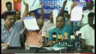 News 1st : Former Kurunegala district SLFP LG representatives reject interviews