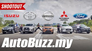Which is the BEST pickup truck? D-Max, Hilux, Navara, Triton, or Ranger? - AutoBuzz.my