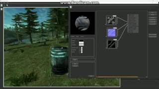 Qt QGraphicsView node based material Editor