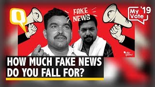 India’s WebQoof Quiz: How Much Fake News Do You Fall For? | The Quint