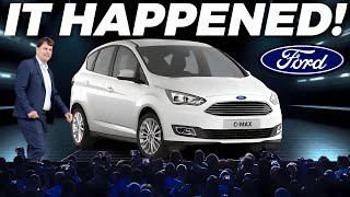 IT'S BACK! Ford CEO Reveals The Return Of The Ford C-Max!