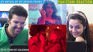 Pakistani Couple Reacts To Oo Antava Oo Oo Antava Promo | Pushpa | Allu Arjun | Rashmika | Samantha