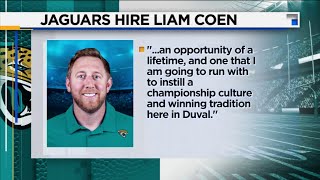 Jaguars hire Liam Coen to lead team as next head coach: timeline of the hiring, and Coen's bio