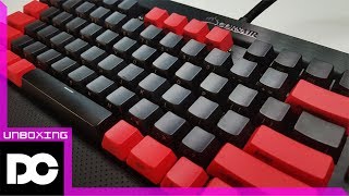 [DC튜브] CORSAIR K70 LUX RGB 기계식 키보드 + 닌자 키캡 = 커세어 커간지 완성! (언박싱)