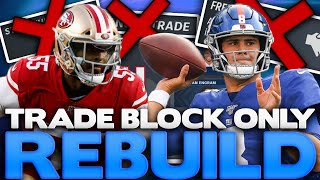 Trade Block Only Rebuild of The New York Giants! Madden 21 Rebuild