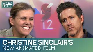 Christine Sinclair Discusses New Film Featuring Ryan Reynolds 👀