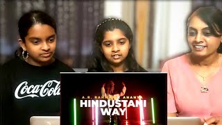 Hindustani Way (Teaser) | Olympics Song India | A R Rahman - Ananya | Cheer 4 India (Reaction)