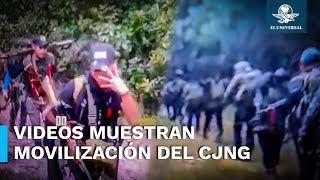 Revelan movilización del CJNG, previo a ataque contra militares en Cotija