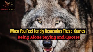 This Is For All Of You Fighting Battles Alone|| For Those Who Walk Alone | LONE WOLF MOTIVATION