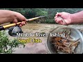 Fishing small fish at Myntdu River,So much fun.| Ka jingmuja ka khwai dohkha rit ha wah Myntdu.🎣