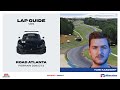 iRacing Lap Guide: Ferrari 296 GT3 at Road Atlanta