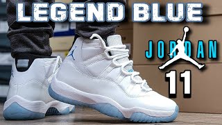 Air Jordan 11 Retro 'Legend Blue' 2024 Sneaker Review \u0026 On Feet