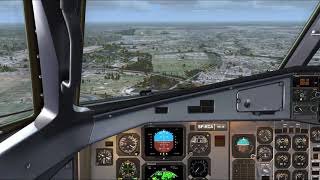 FSX Carenado ATR 42-500 Cockpit Landing Bydgoszcz Airport (EPBY)