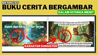 Cara Mudah Bikin Buku Cerita Bergambar Keren Pakai AI (Step-by-Step)