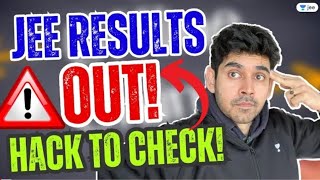 JEE Main 2024 RESULTS are OUT - TRICK to Check the Result! + CUTOFFs