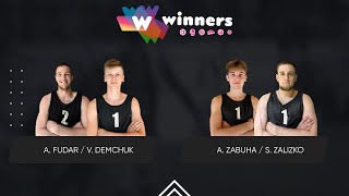 Winners Beach Volleyball. Men. A. Fudar / V. Demchuk - A. Zabuha / S. Zalizko  13.02.2025