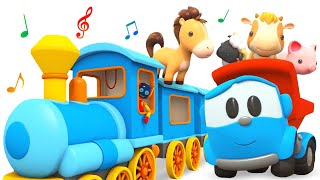 🔴Cante com Léo o caminhão! Desenhos animados com música. Animação infantil