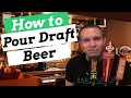 How to Pour Draft Beer Like a Pro/ How to Become a Bartender