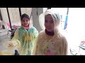 very heavy rain in riyadh saudi arabia topup market barish may kiya enjoy vlog 345