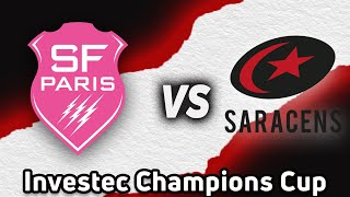 Stade Francais vs Saracens  | Full Match Highlights | Investec Champions Cup 2024-2025 | Round 2